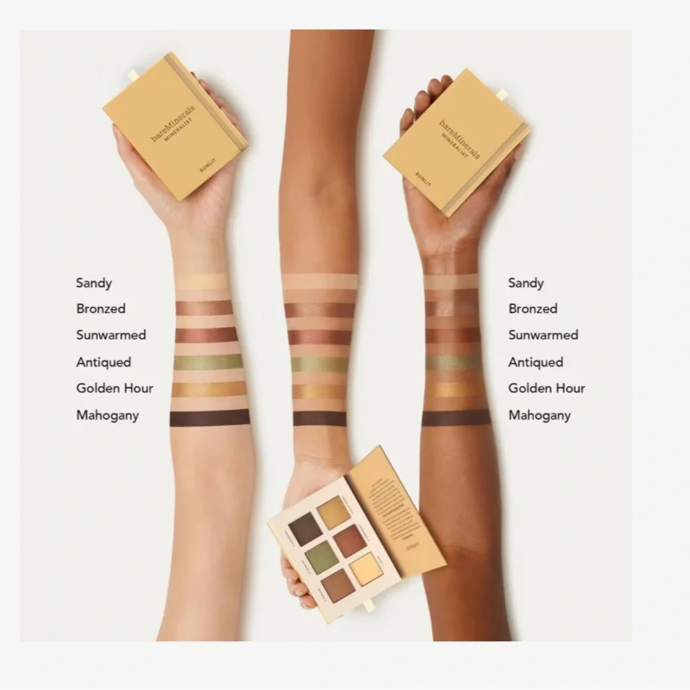 NIB* bareMinerals Eyeshadow Palette - sunlit
